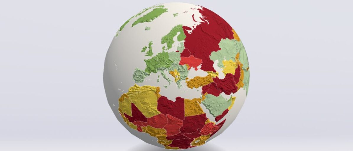 Q2 2025 Country Risk Map